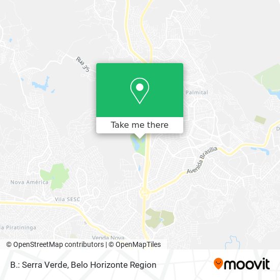 B.: Serra Verde map