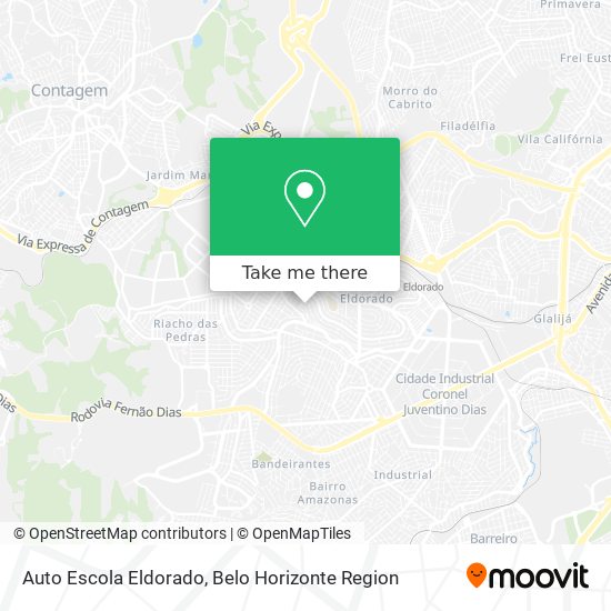 Auto Escola Eldorado map