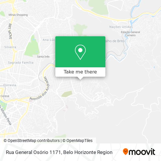 Rua General Osório 1171 map