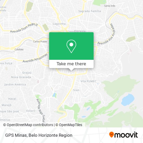 GPS Minas map