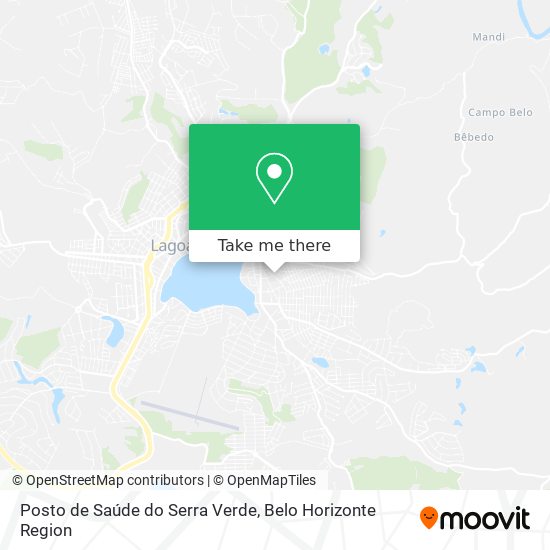 Posto de Saúde do Serra Verde map