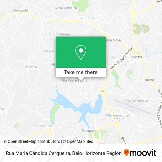 Rua Maria Cândida Cerqueira map
