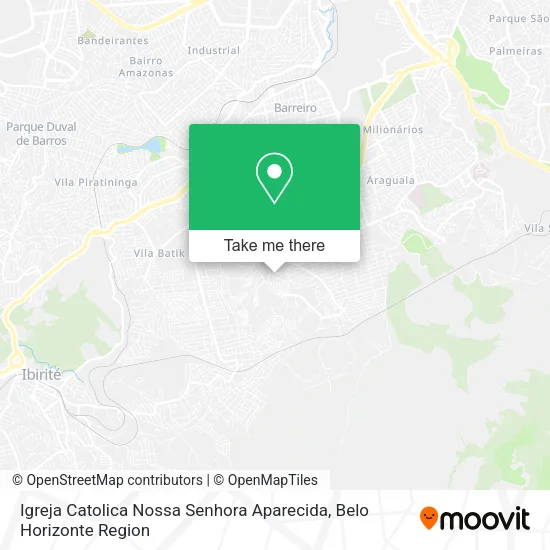 Igreja Catolica Nossa Senhora Aparecida map