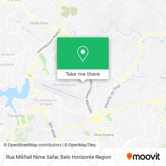 Rua Mikhail Nime Safar map