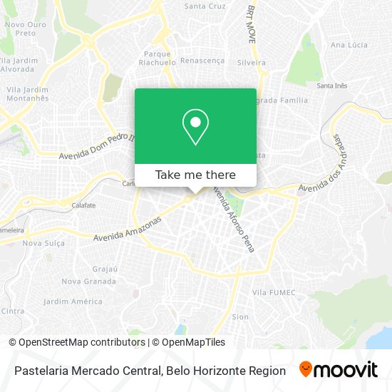 Pastelaria Mercado Central map