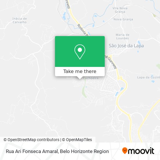 Rua Ari Fonseca Amaral map