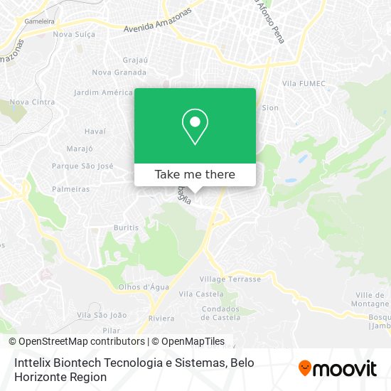 Inttelix Biontech Tecnologia e Sistemas map