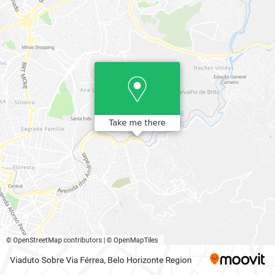 Viaduto Sobre Via Férrea map
