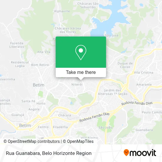 Rua Guanabara map