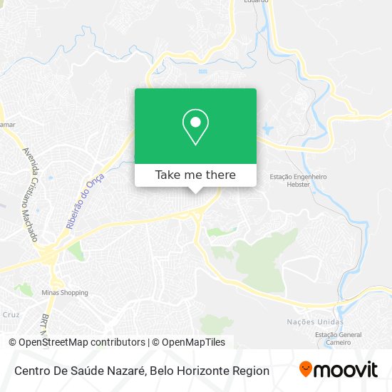 Centro De Saúde Nazaré map