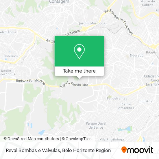 Reval Bombas e Válvulas map