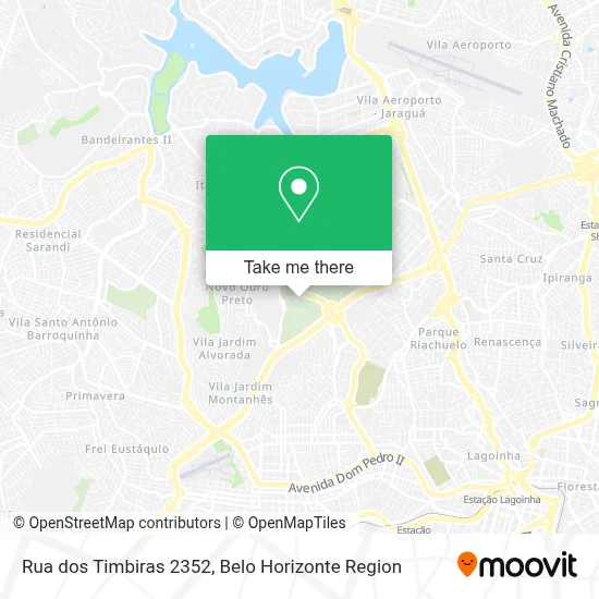Rua dos Timbiras 2352 map