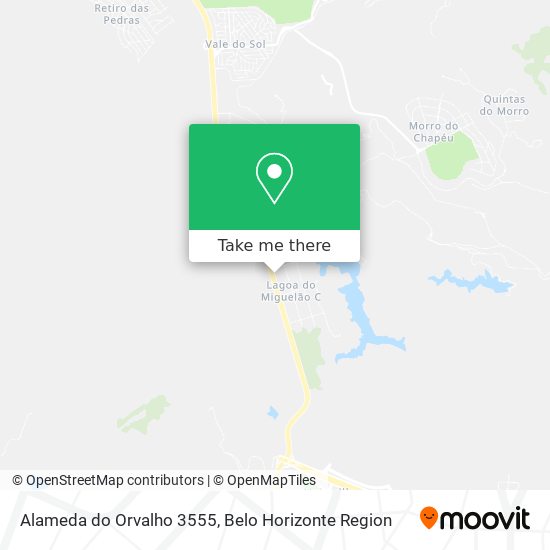 Alameda do Orvalho 3555 map