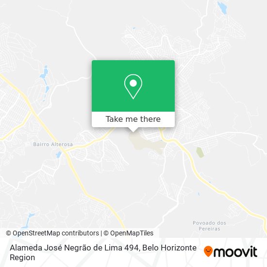 Alameda José Negrão de Lima 494 map