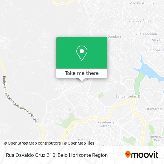 Rua Osvaldo Cruz 210 map