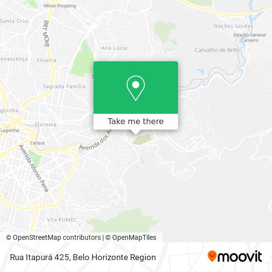 Rua Itapurá 425 map