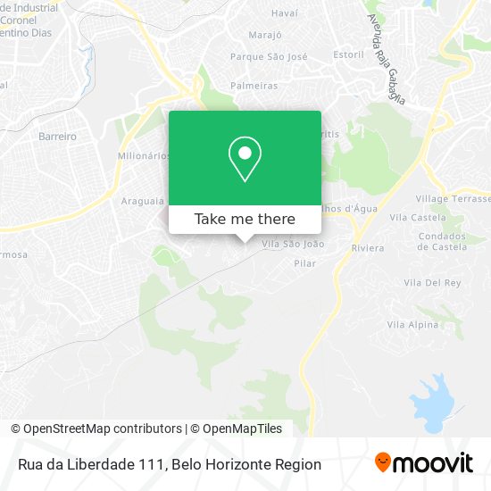 Rua da Liberdade 111 map