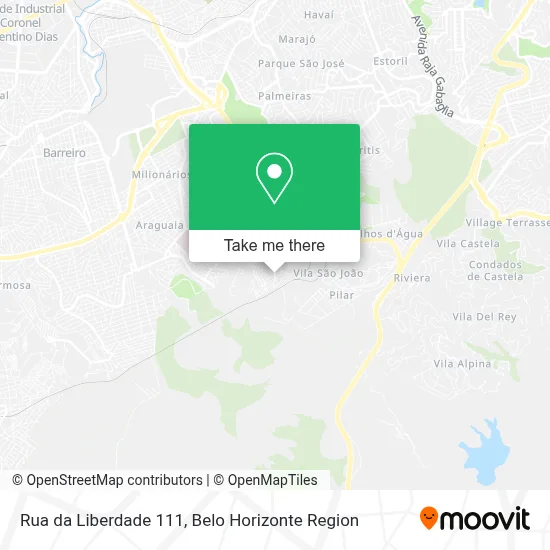 Rua da Liberdade 111 map