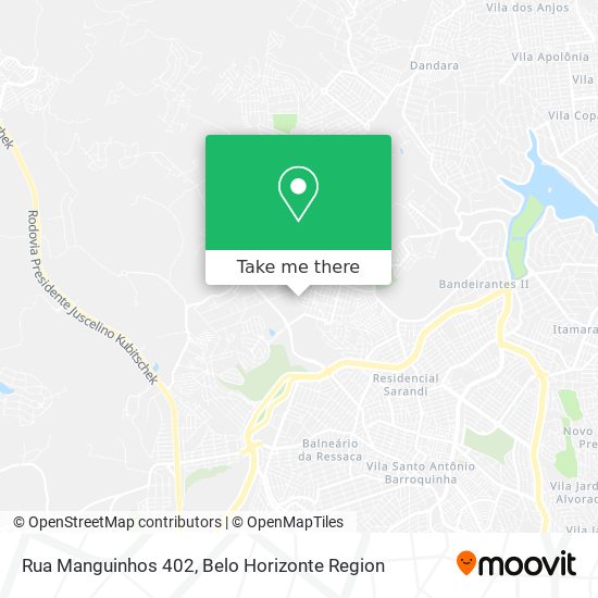 Rua Manguinhos 402 map