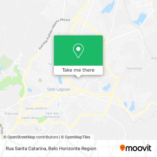 Rua Santa Catarina map