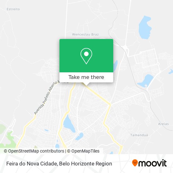 Feira do Nova Cidade map
