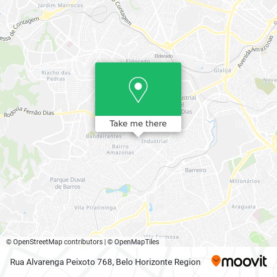 Rua Alvarenga Peixoto 768 map