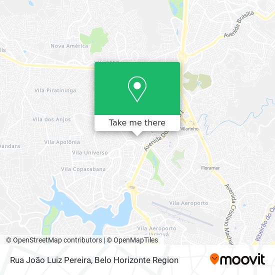 Rua João Luiz Pereira map