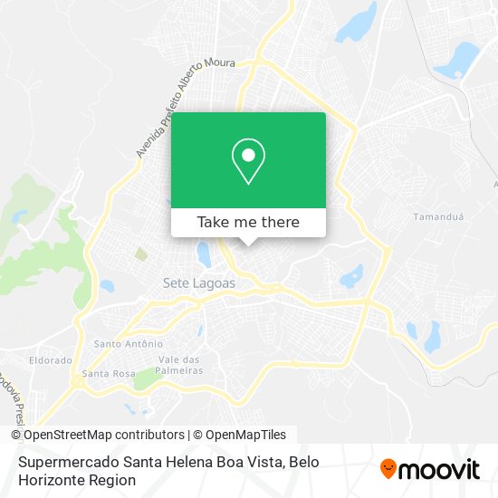 Supermercado Santa Helena Boa Vista map