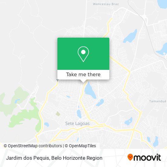 Jardim dos Pequis map