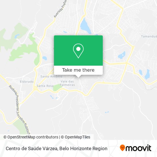 Centro de Saúde Várzea map
