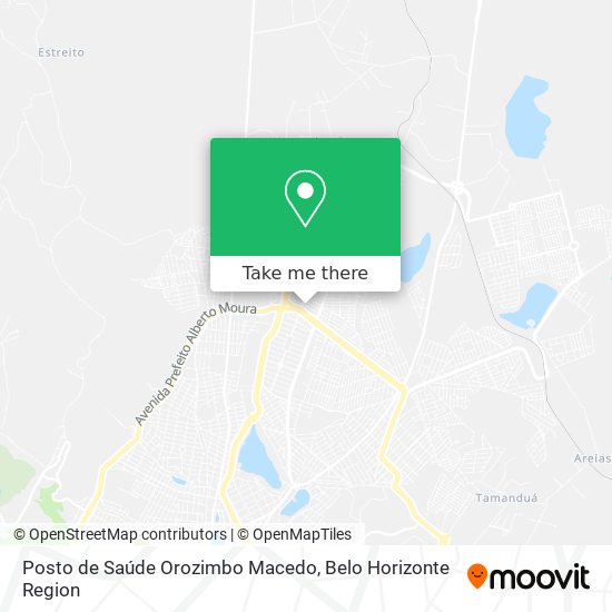 Posto de Saúde Orozimbo Macedo map