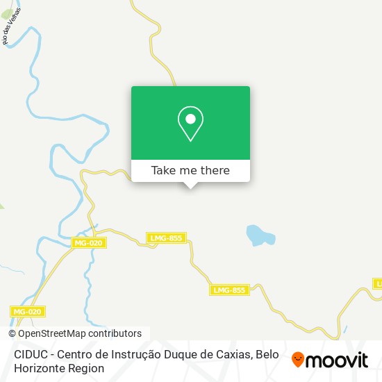 CIDUC - Centro de Instrução Duque de Caxias map