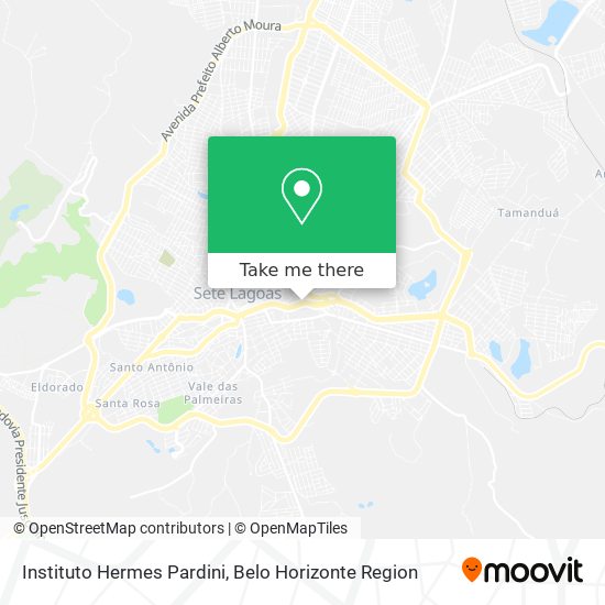 Instituto Hermes Pardini map