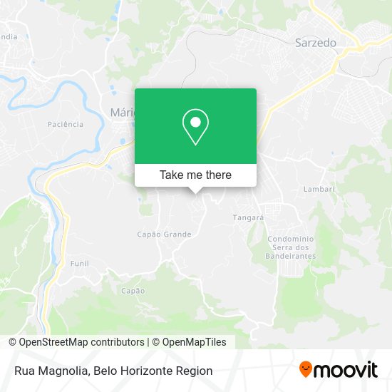 Rua Magnolia map