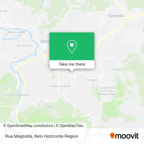 Rua Magnolia map