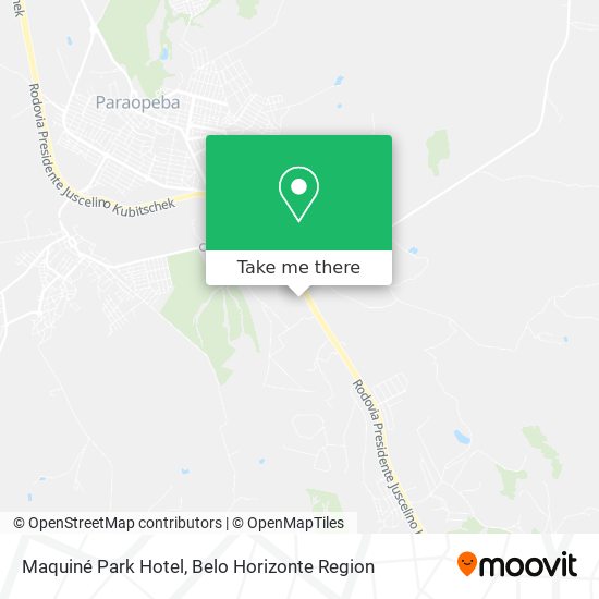 Maquiné Park Hotel map