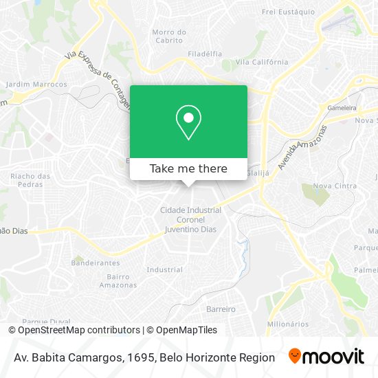 Av. Babita Camargos, 1695 map