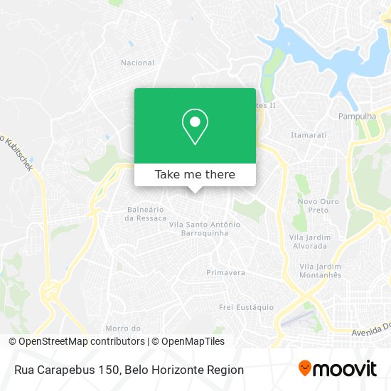 Rua Carapebus 150 map