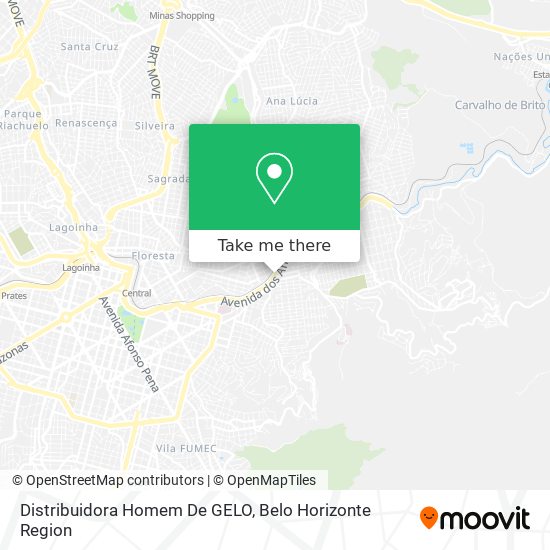 Distribuidora Homem De GELO map