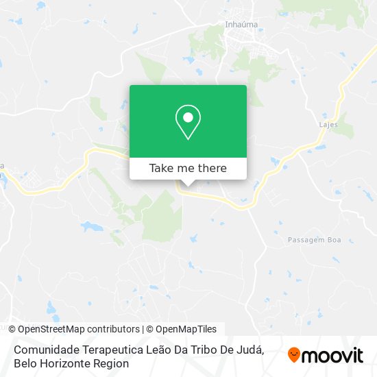 Comunidade Terapeutica Leão Da Tribo De Judá map