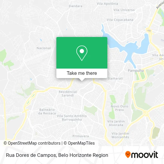 Rua Dores de Campos map