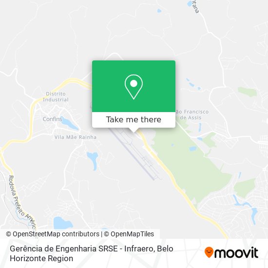 Gerência de Engenharia SRSE  - Infraero map