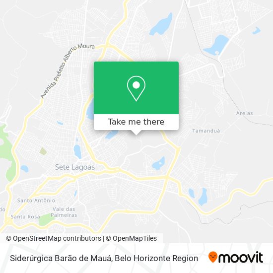 Siderúrgica Barão de Mauá map