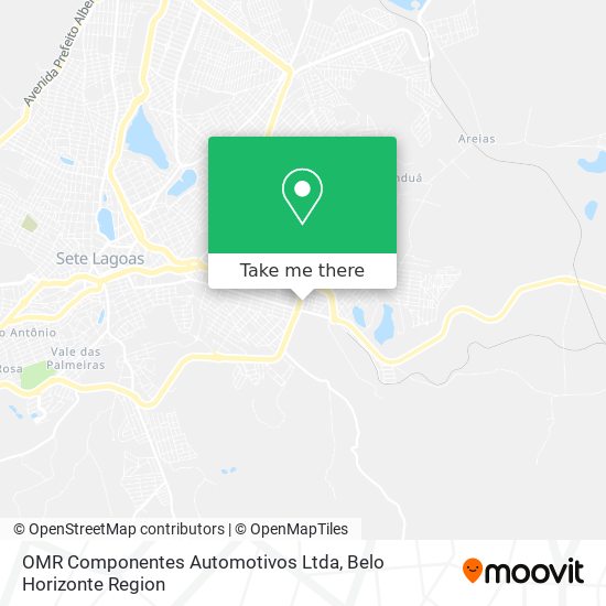 OMR Componentes Automotivos Ltda map
