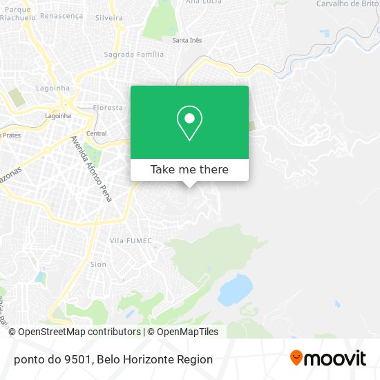 ponto do 9501 map