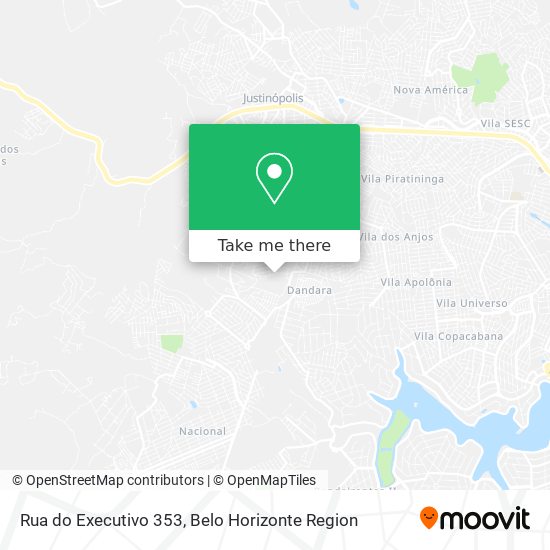 Rua do Executivo 353 map