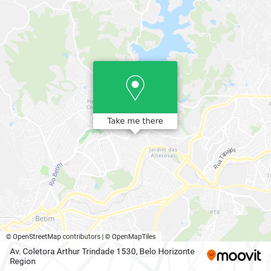 Av. Coletora Arthur Trindade 1530 map