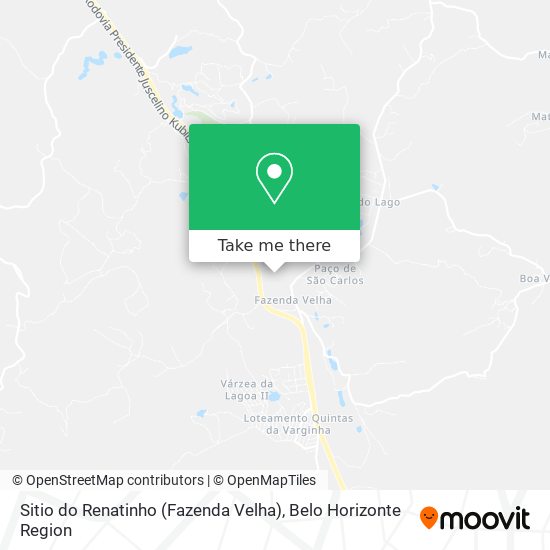 Sitio do Renatinho (Fazenda Velha) map