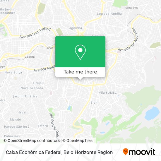 Caixa Econômica Federal map