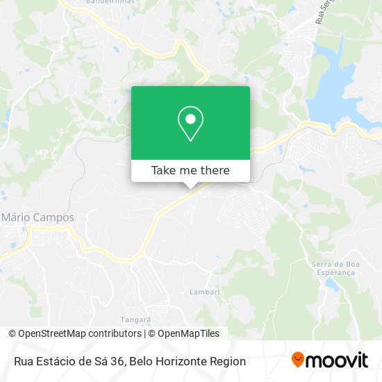 Rua Estácio de Sá 36 map